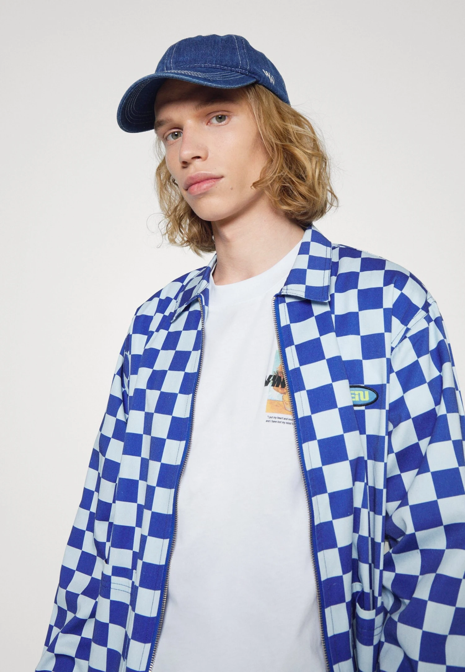 YOURTURN Unisex - T-Shirt Print - White - Afbeelding 4