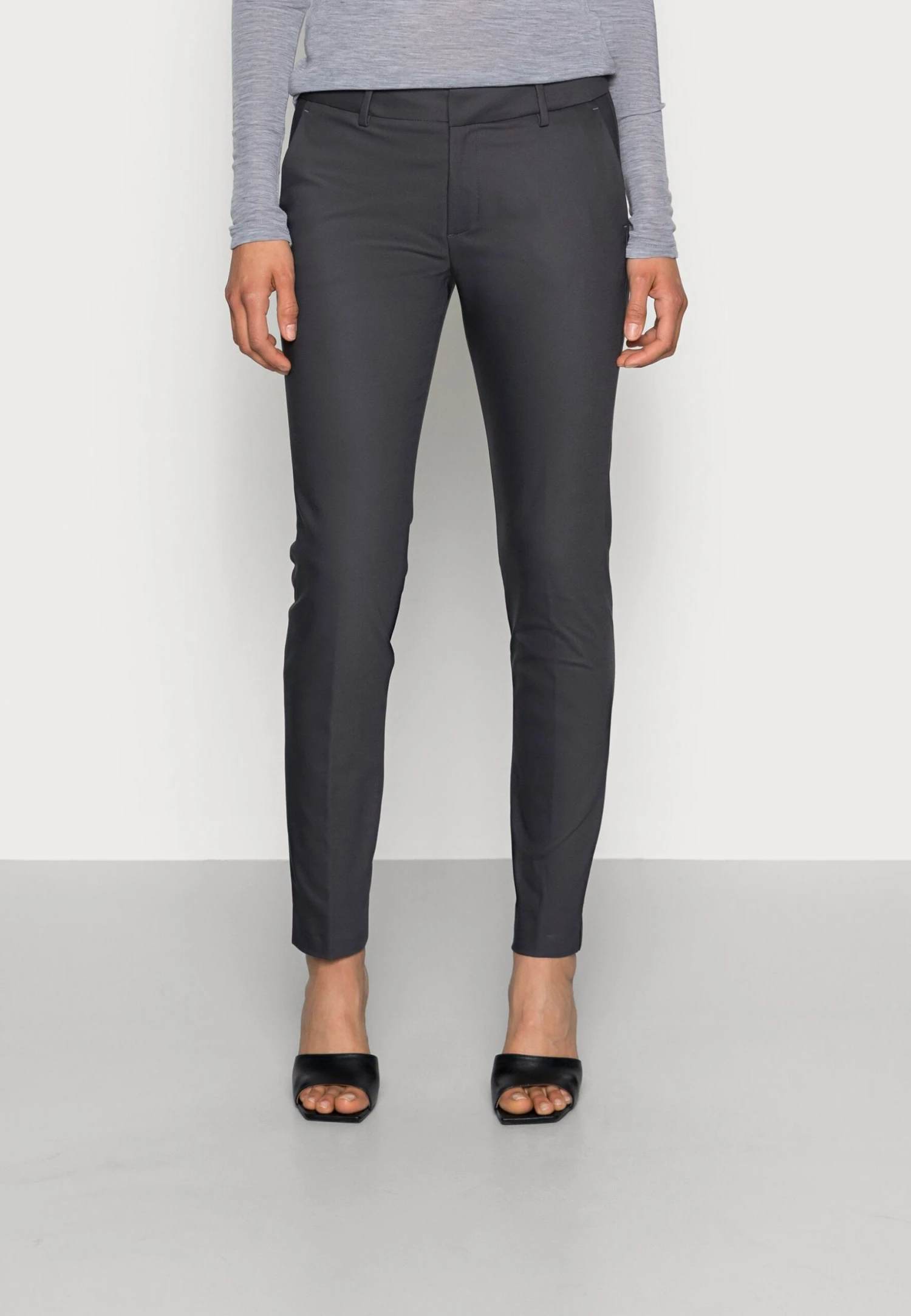 Mos Mosh Abbey Night Pant - Broek - Antracite