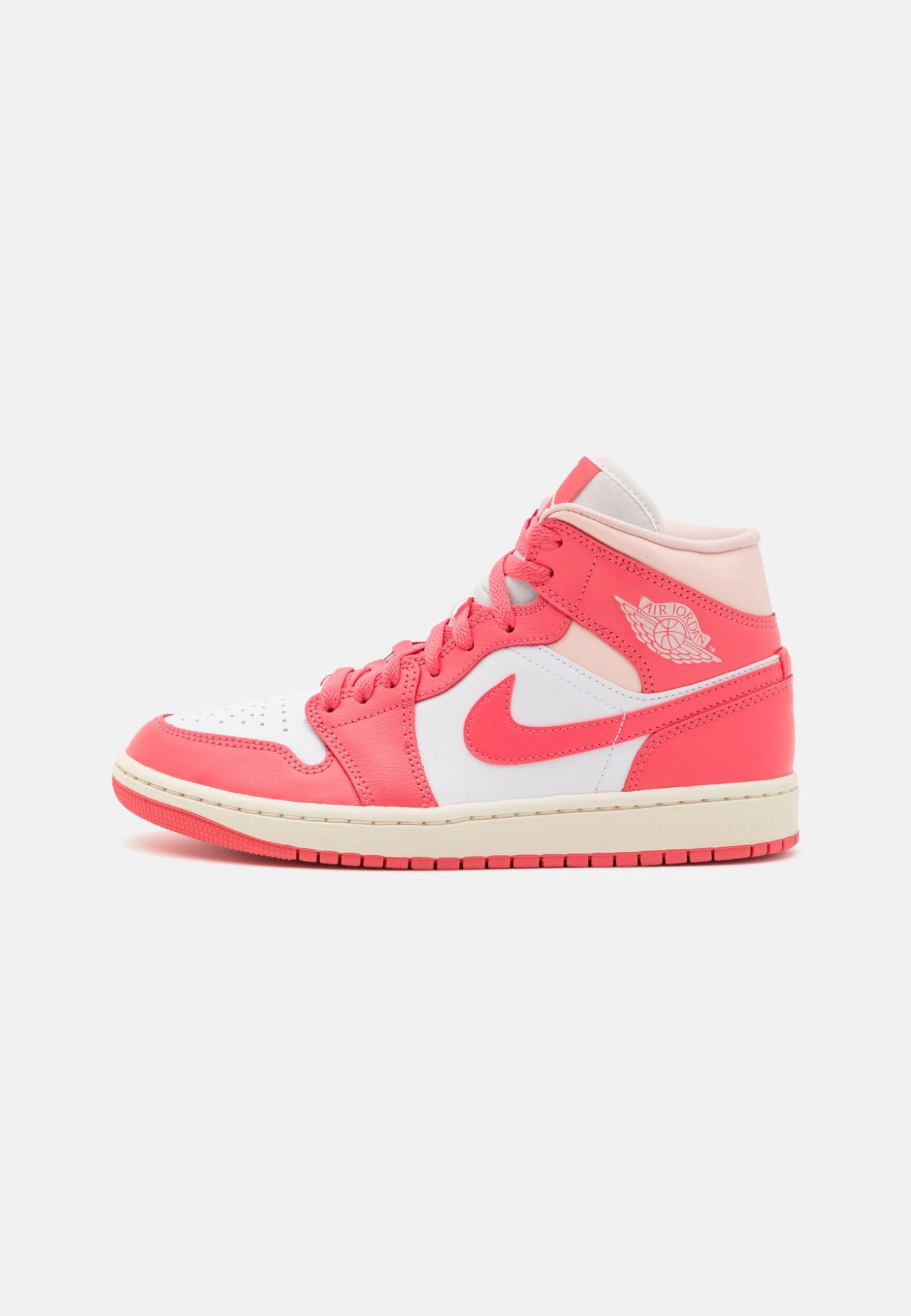 Air Jordan 1 Mid - Sneakers Hoog - White/Sea Coral/Atmosphere/Sail - Afbeelding 2