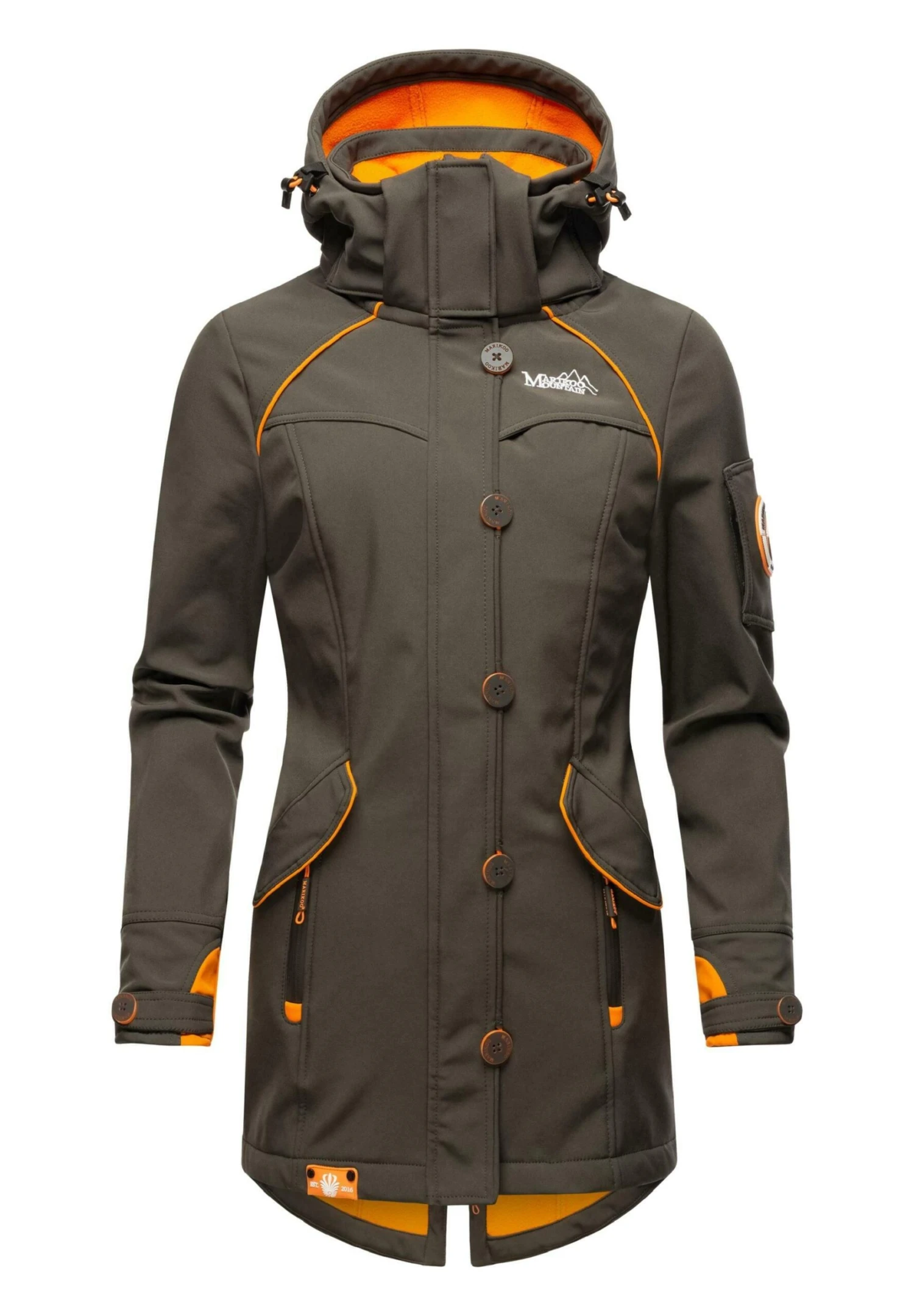 Marikoo Soulinaa - Parka - Dark Grey - Afbeelding 6