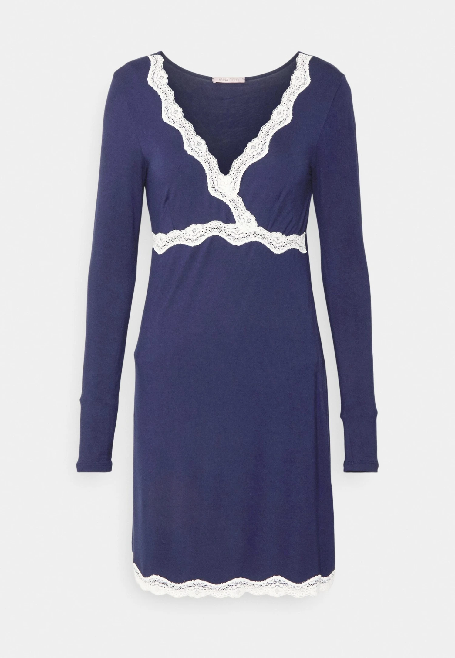 Anna Field Nachtjapon - Dark Blue - Afbeelding 5