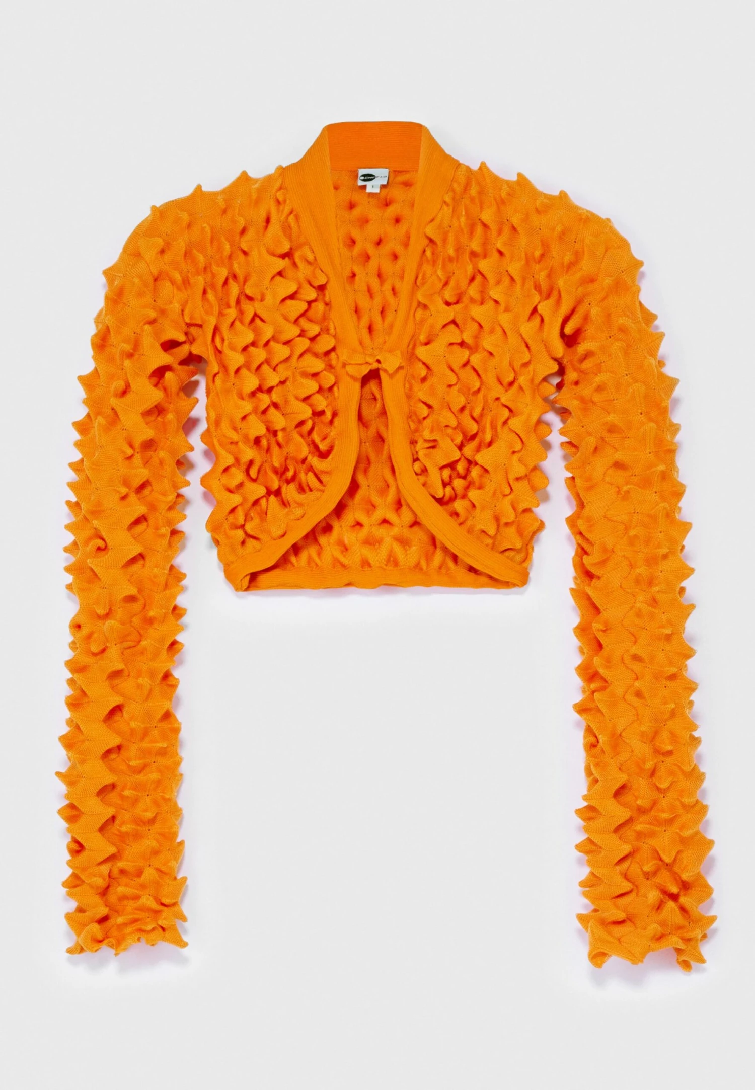 Spiky Cardigan - Vest - Orange - Afbeelding 7