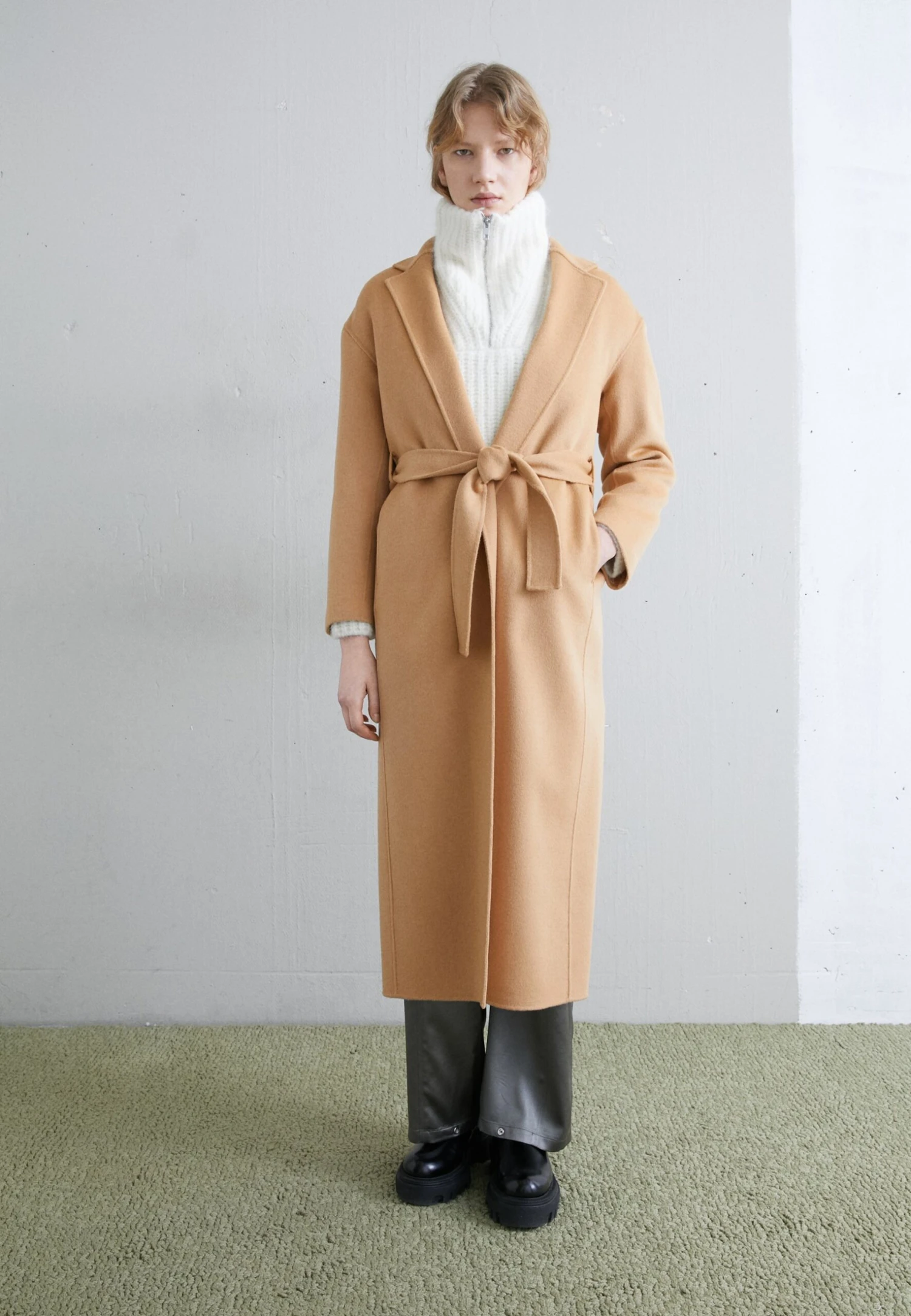 Filippa K Alexa Coat - Mantel - Light Camel