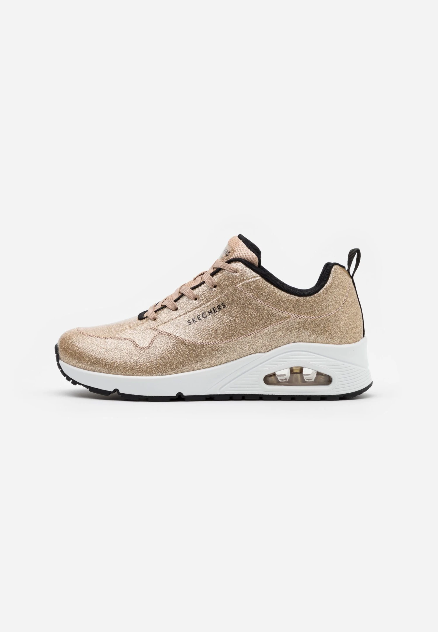 Uno - Sneakers Laag - Champagne Gold Glitter Hot Melt - Afbeelding 2