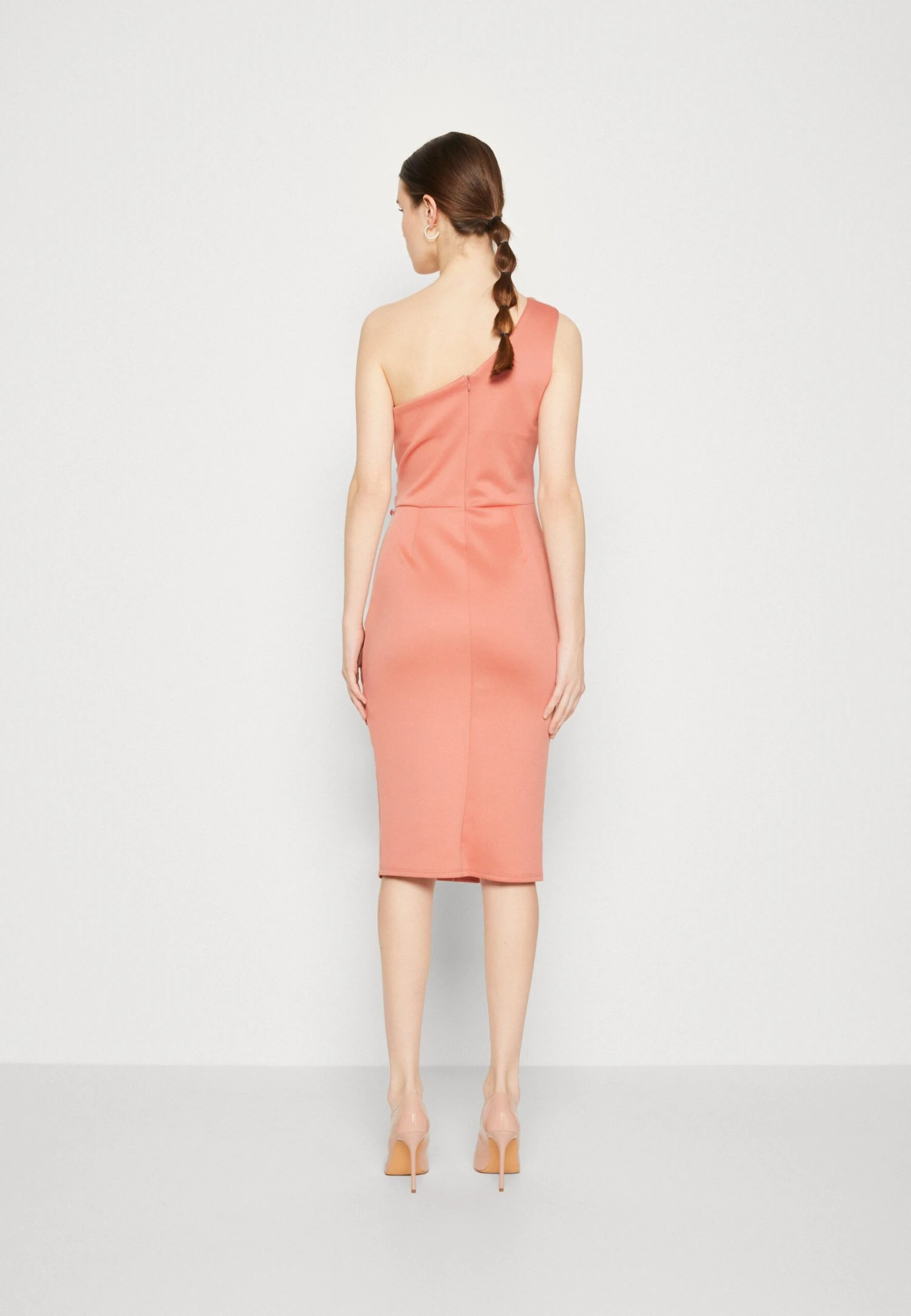 Wal G Wedding Marina Button Dress - Cocktailjurk - Pink - Afbeelding 3