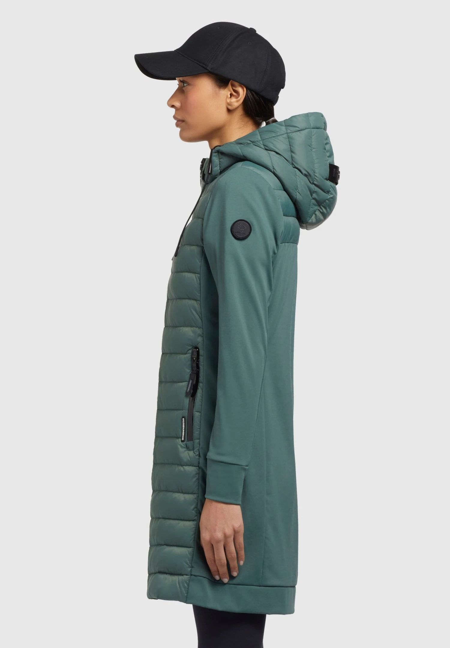 Khujo Ruth Matt - Winterjas - Kupfergrün - Afbeelding 6
