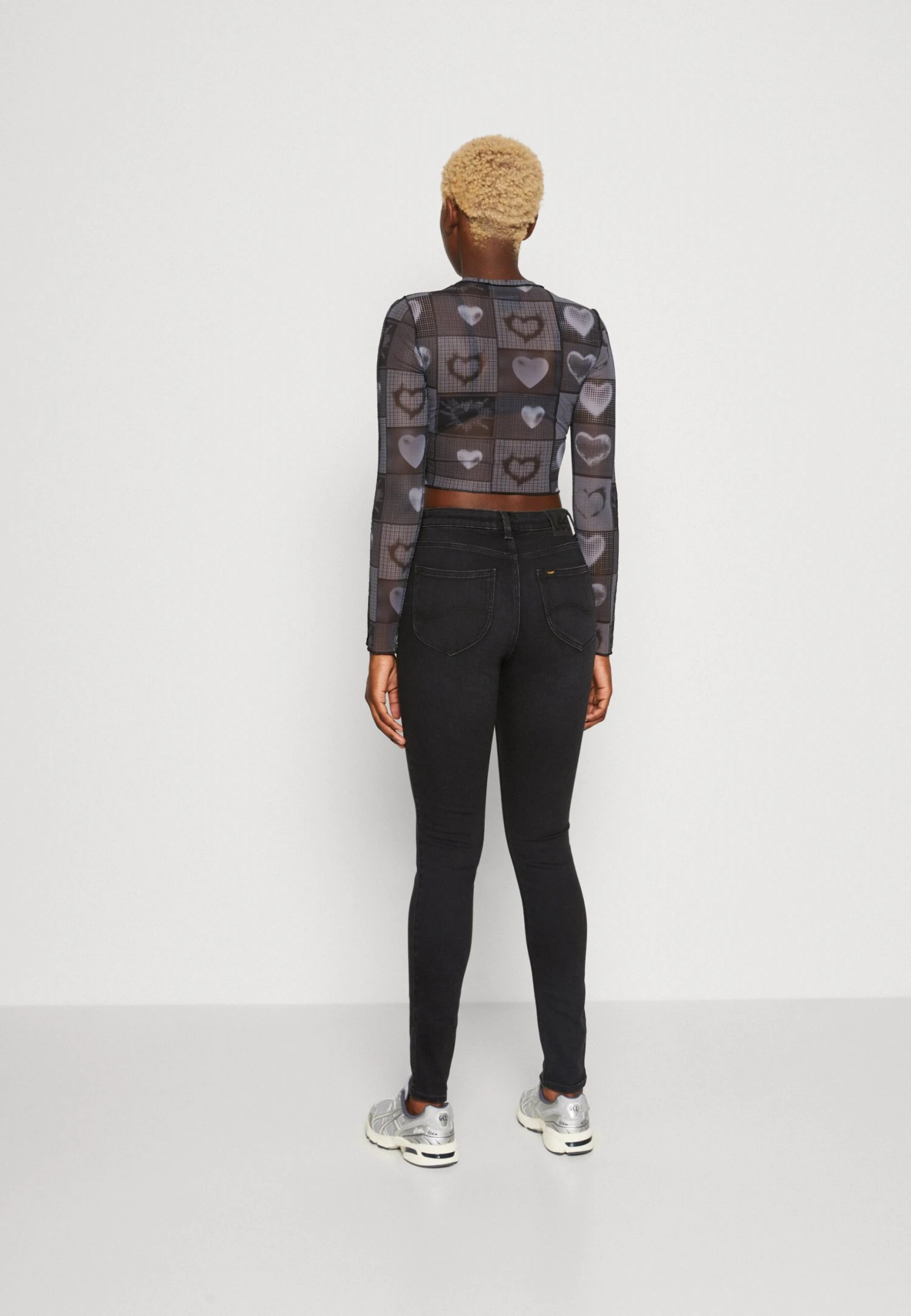 Lee Scarlett High - Jeans Skinny Fit - Tingled Black - Afbeelding 3