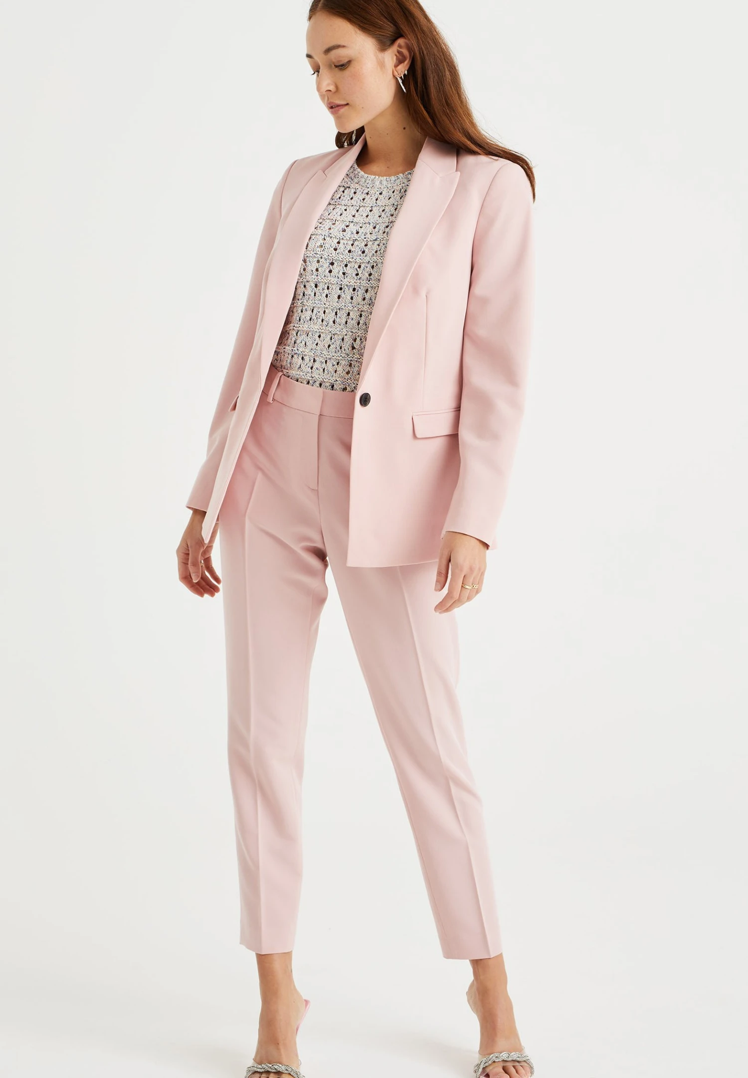 WE FASHION Nauwsluitende - Marly - Blazer - Pink - Afbeelding 2