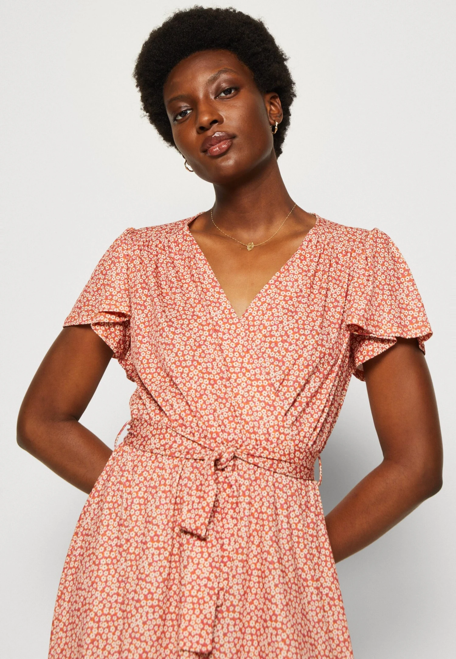 Anna Field Jurk - Brown/White - Afbeelding 6