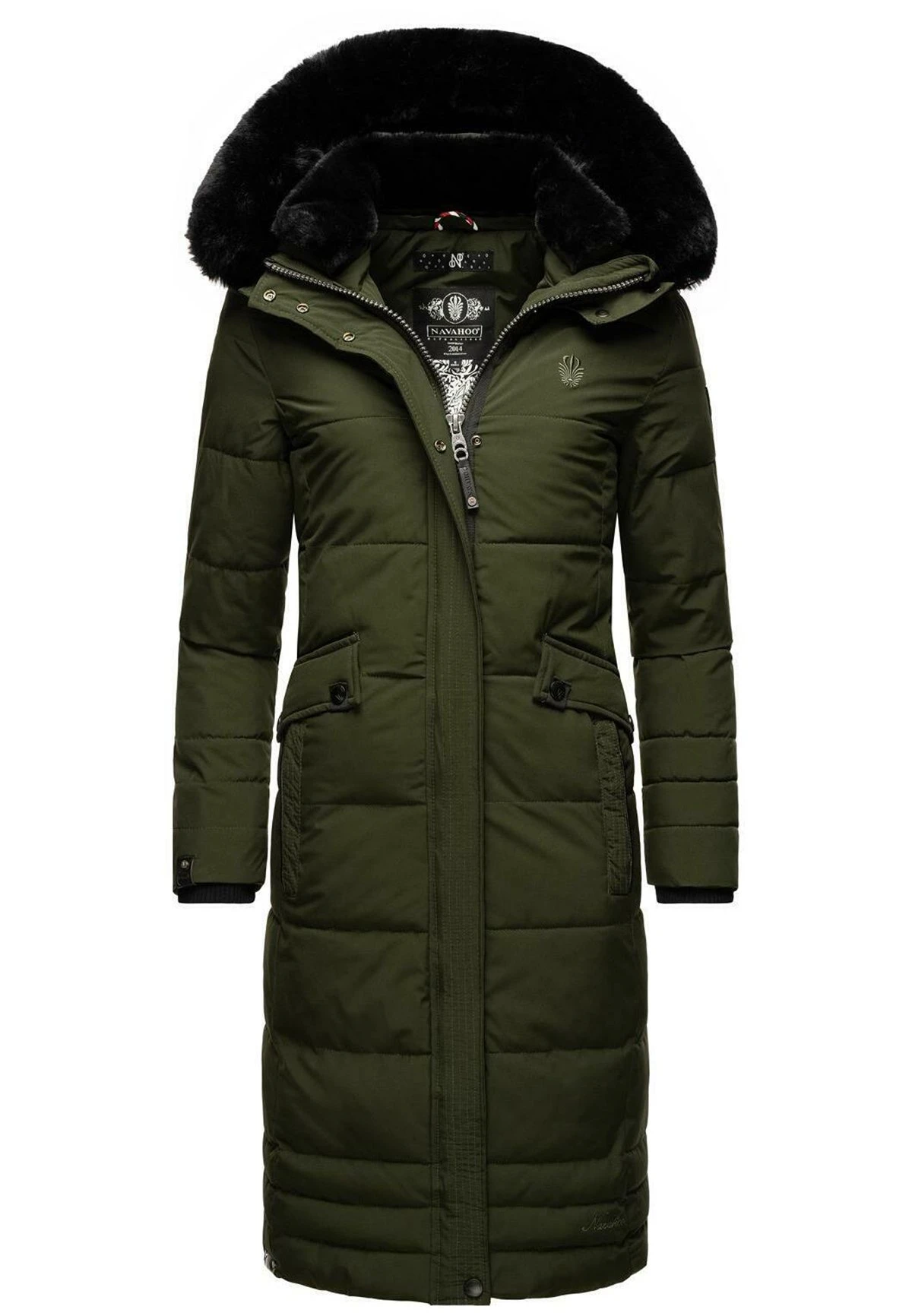 Navahoo Fahmiyaa - Winterjas - Olive