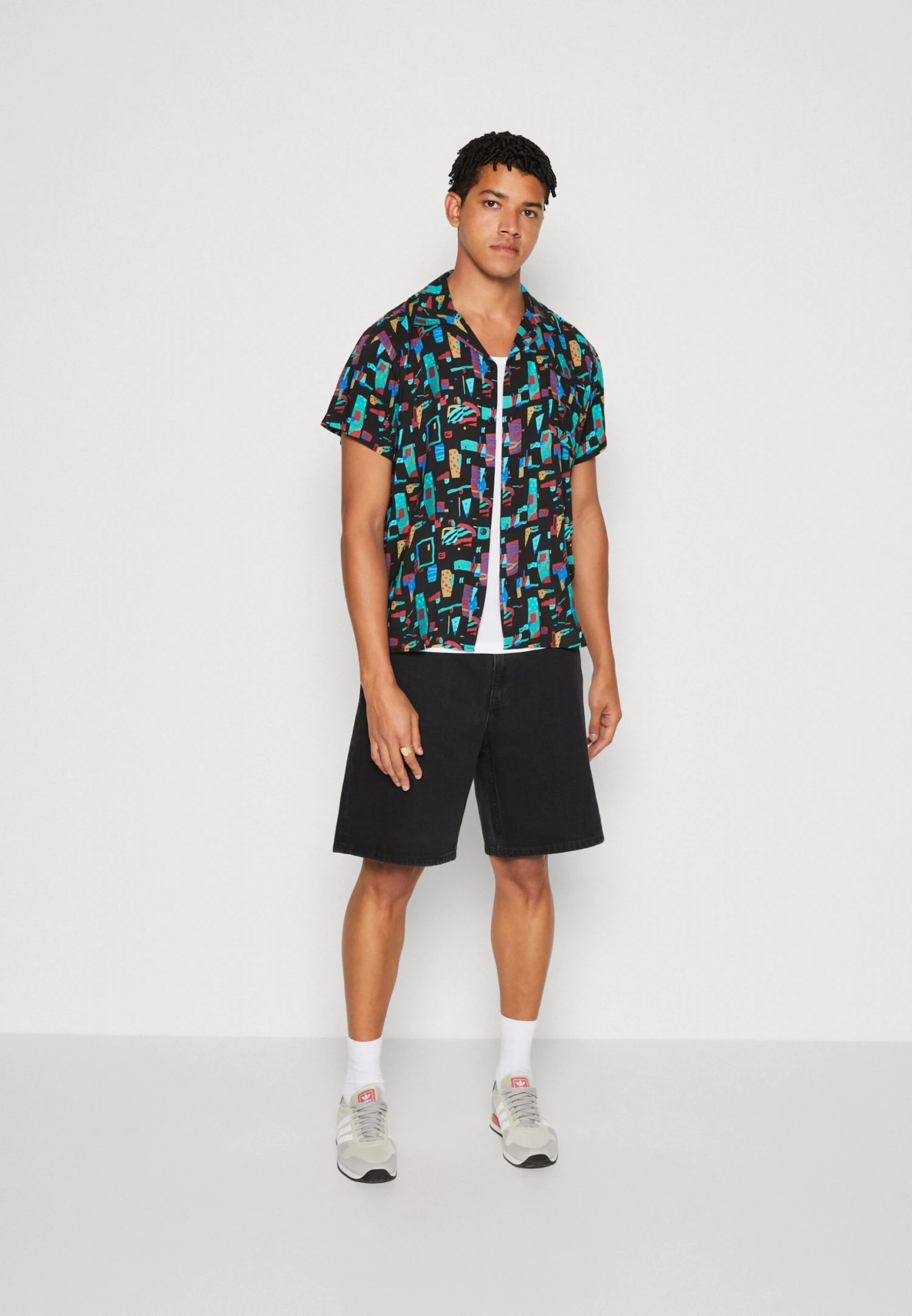 Kaotiko Shirt Bel Air Unisex - Overhemdblouse - Turquesa - Afbeelding 2