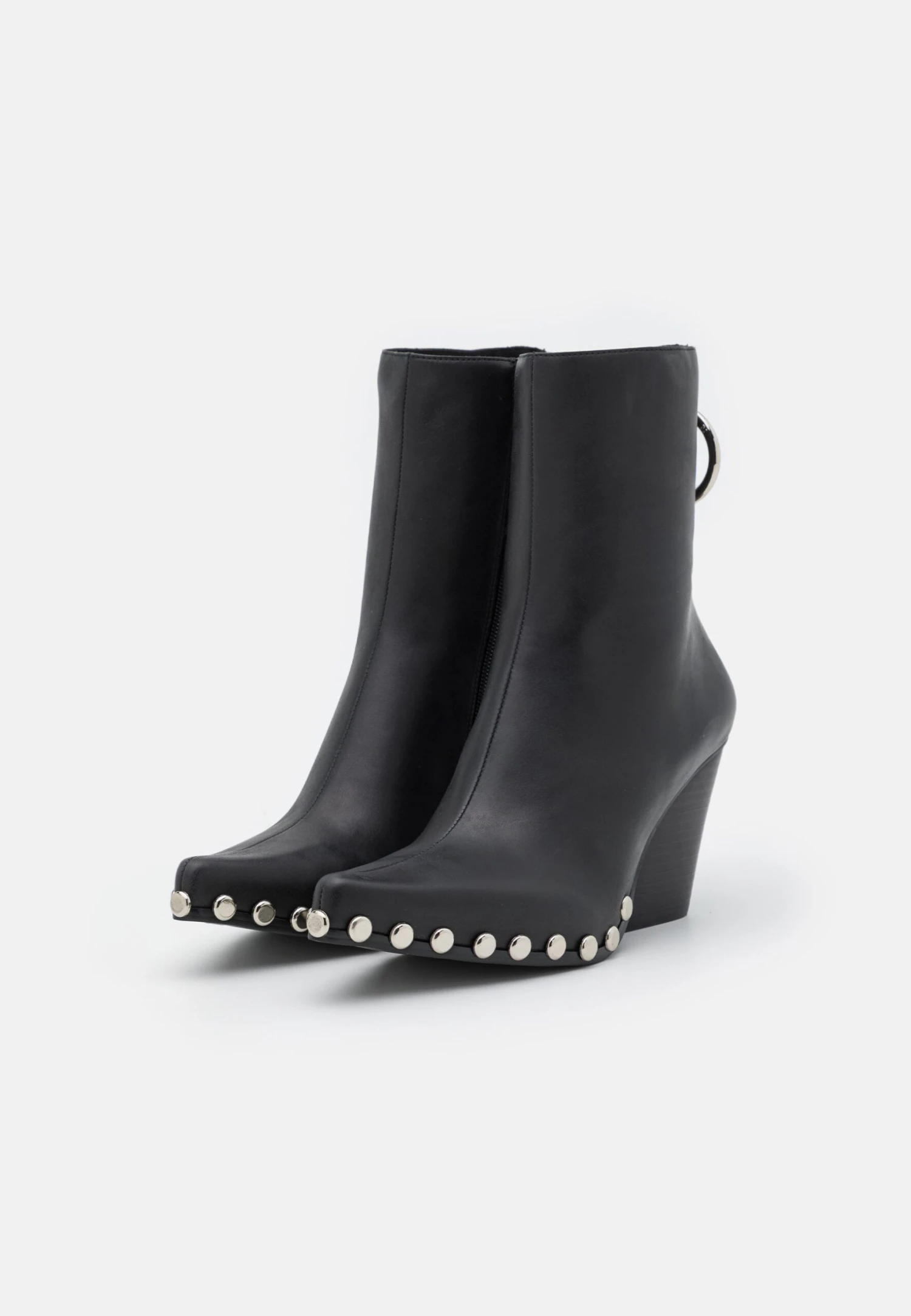Jeffrey Campbell Walton - Cowboy-/Bikerlaarsjes - Black - Afbeelding 3