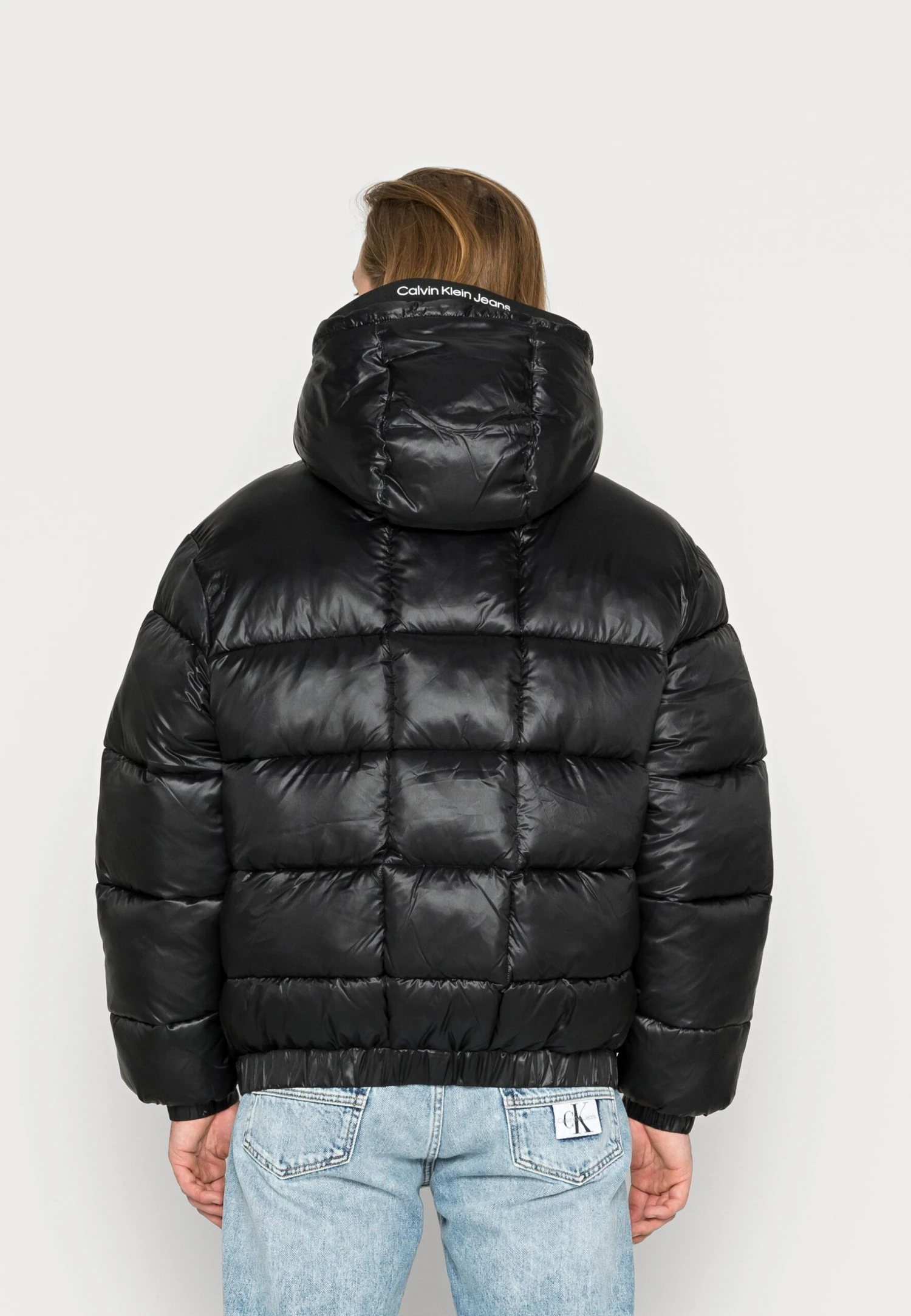 Calvin Klein Jeans Shine Puffer Unisex - Winterjas - Black - Afbeelding 3