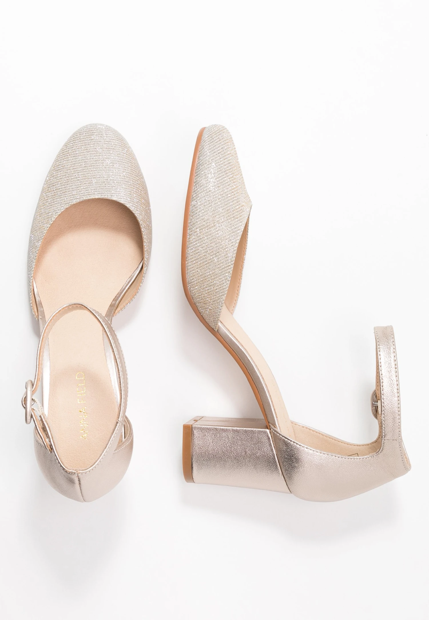 Anna Field Leather - Klassieke Pumps - Champagne - Afbeelding 4