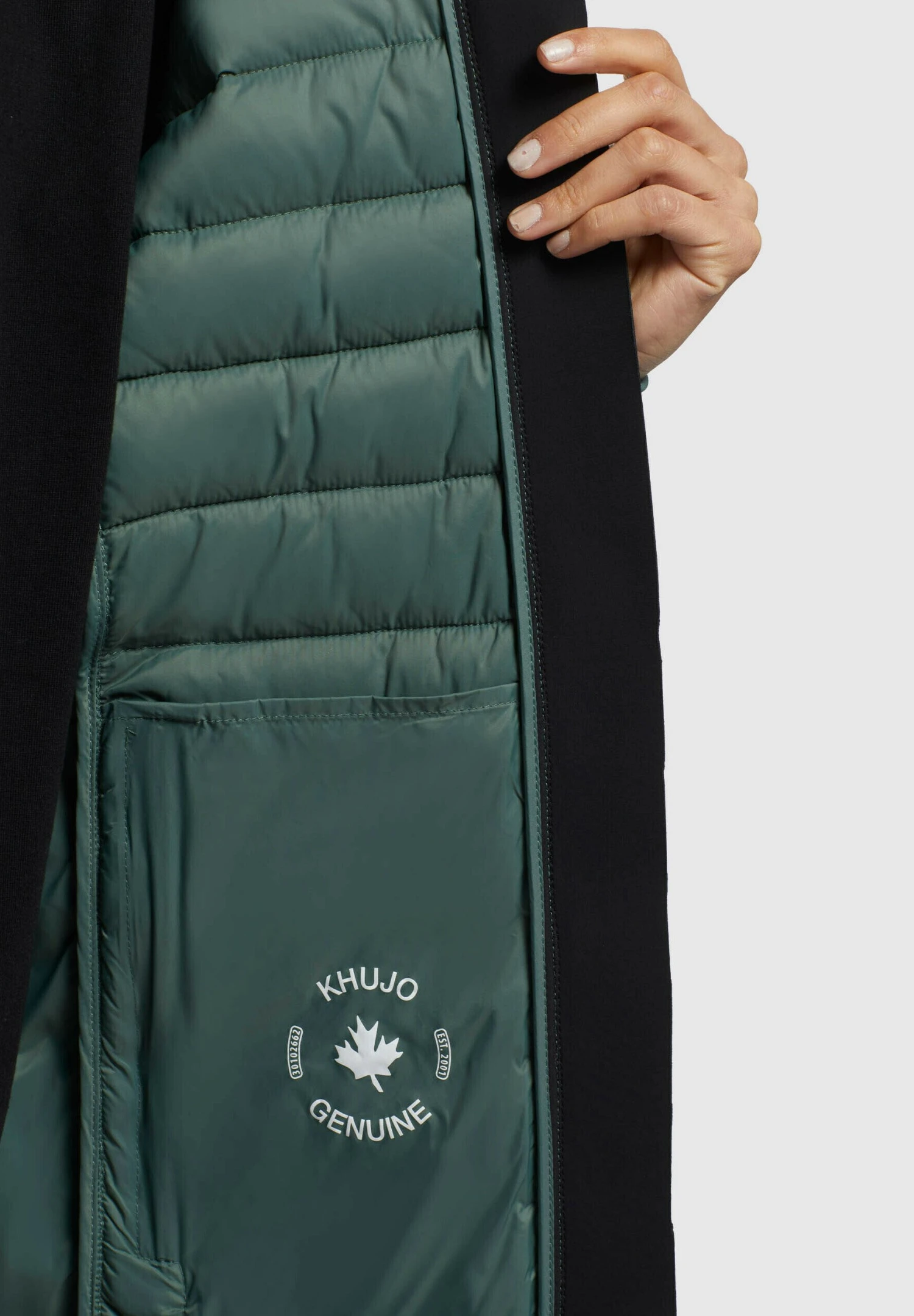 Khujo Ruth Matt - Winterjas - Kupfergrün - Afbeelding 5