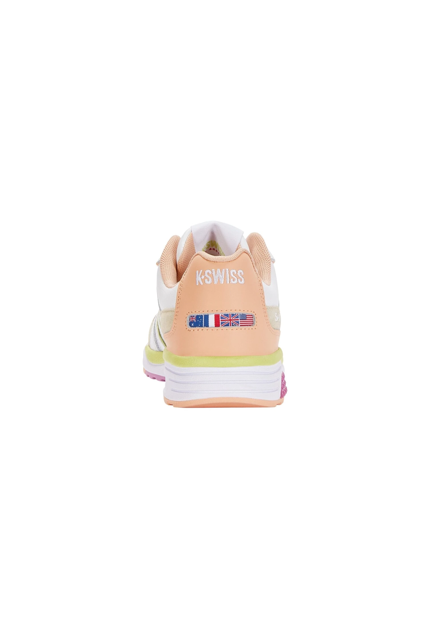 K-Swiss Si-18 Rannell - Sneakers Laag - White Almost Apricot Daquiri Green - Afbeelding 3