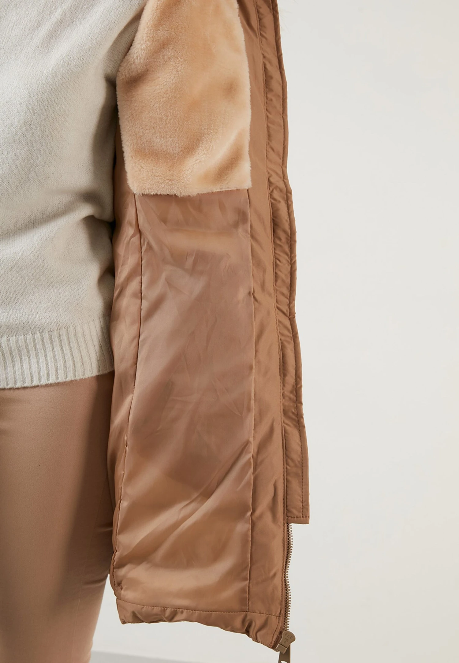 LELA Regular Fit - Winterjas - Camel - Afbeelding 5