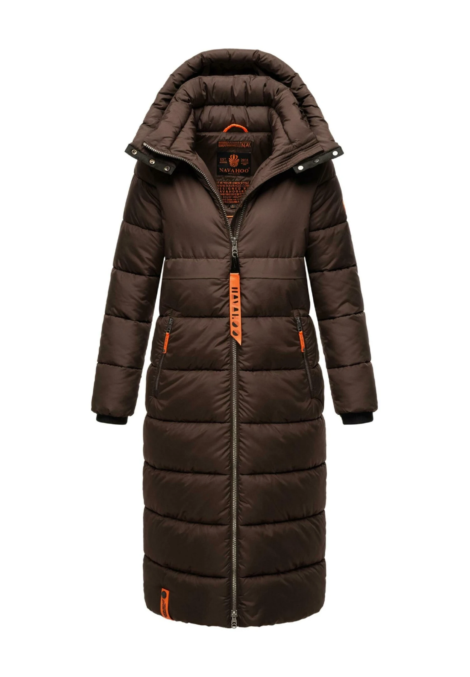 Navahoo Kristallblume - Winterjas - Dark Choco