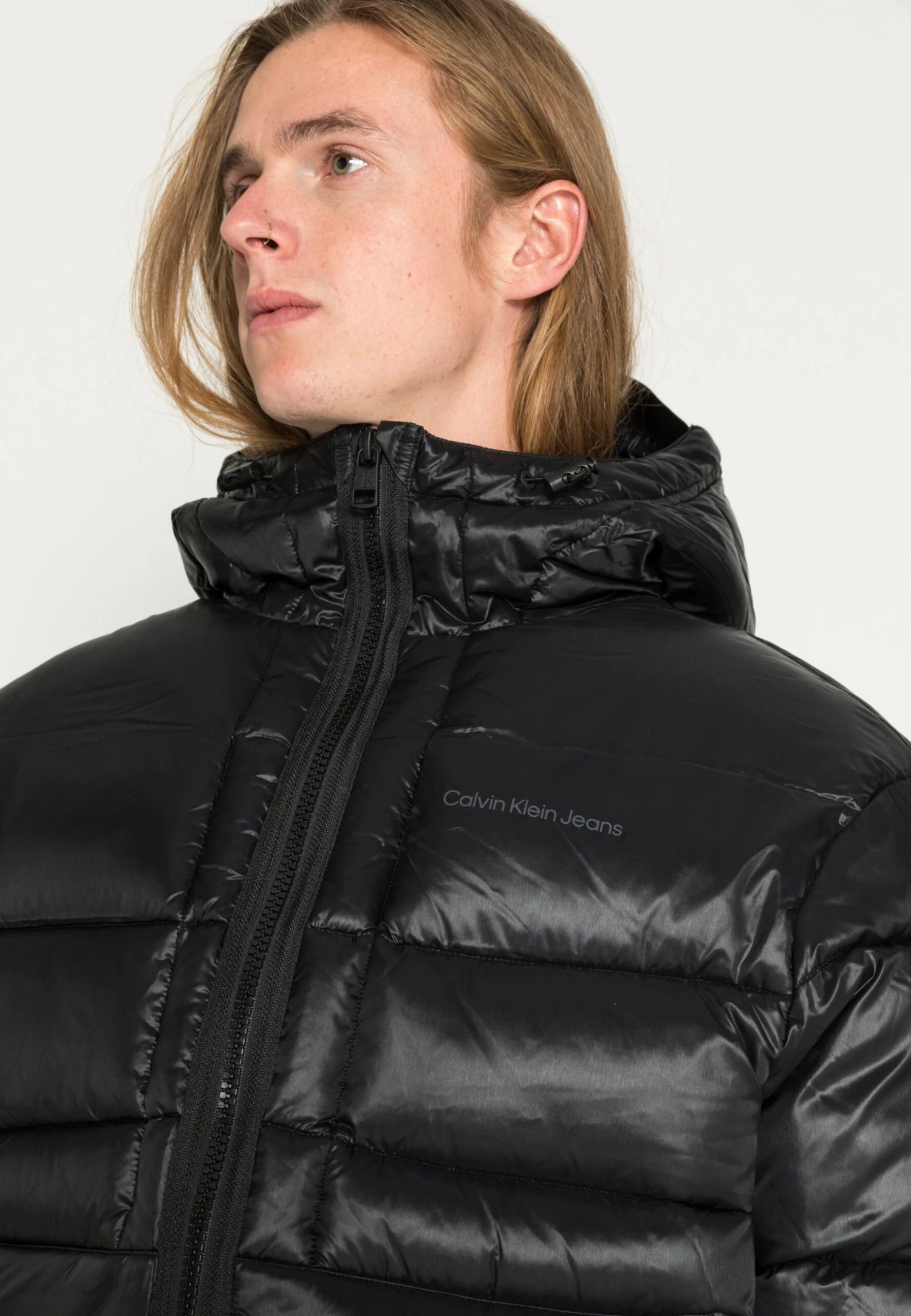Calvin Klein Jeans Shine Puffer Unisex - Winterjas - Black - Afbeelding 5