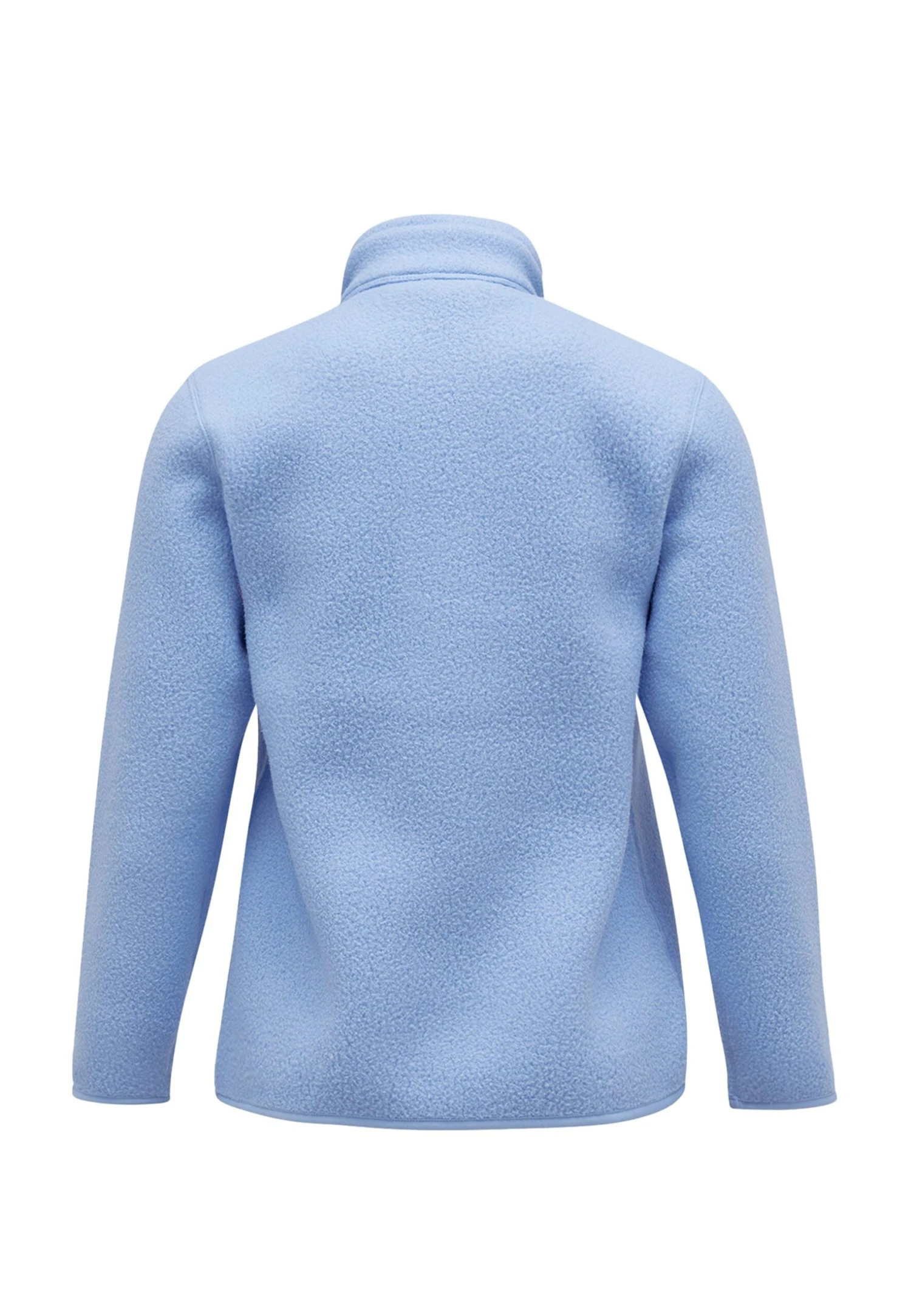 Peak Performance W Fleece Snap T-Neck - Fleece Trui - Hellblau - Afbeelding 2