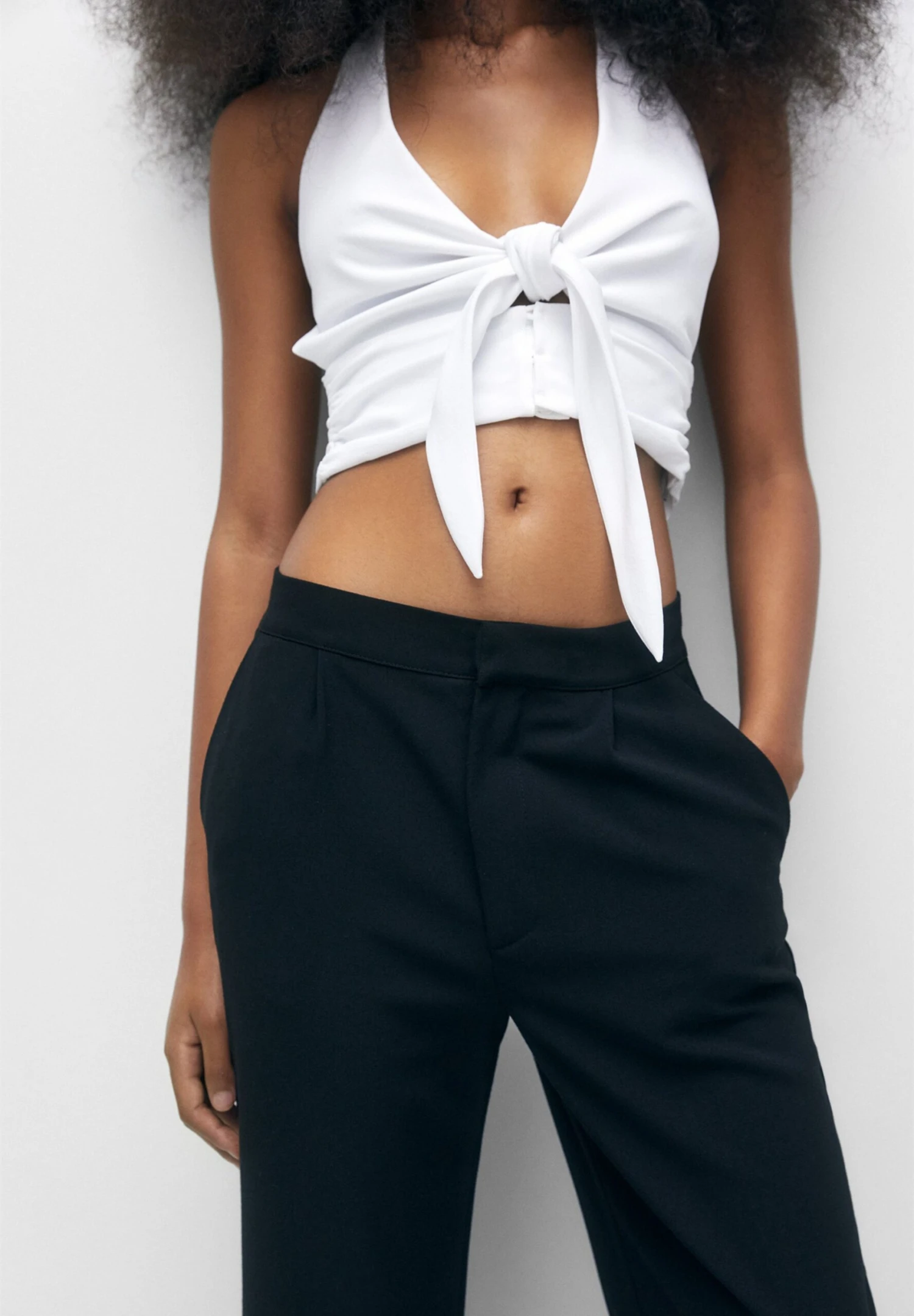 PULL & BEAR Broek - Black - Afbeelding 4