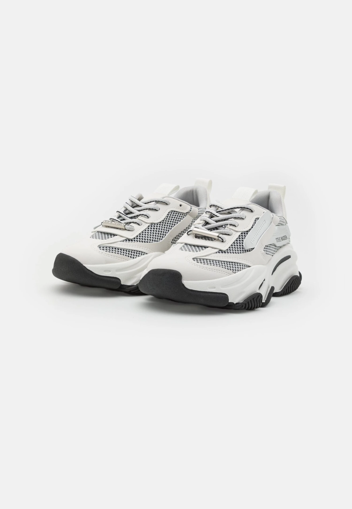 Steve Madden Possession - Sneakers Laag - Silver/White - Afbeelding 3