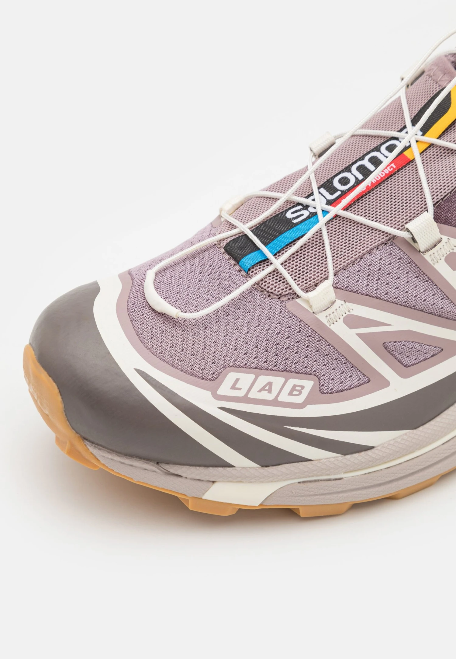 Salomon Xt-6 Unisex - Sneakers Laag - Quail/Plum Kitten/Vanilla Ice - Afbeelding 6