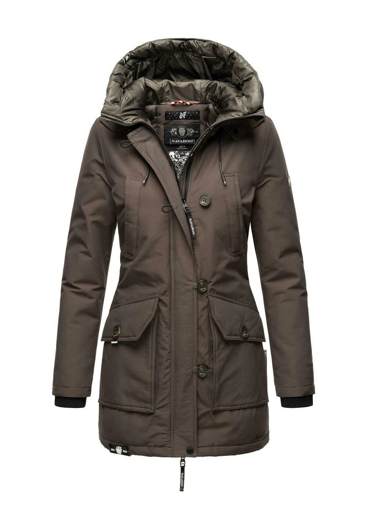 Navahoo Freeze Storm - Parka - Dark Grey - Afbeelding 5