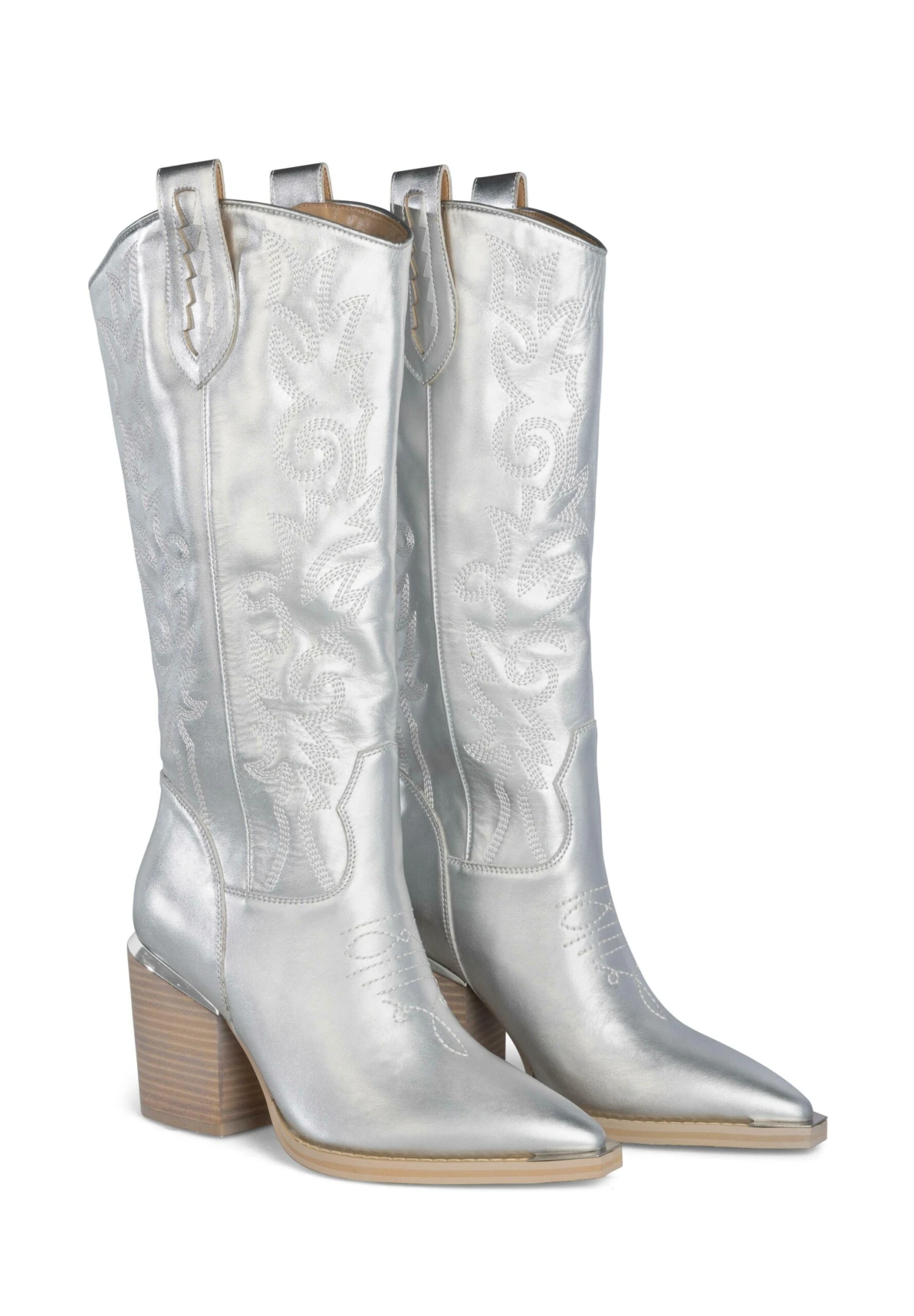 Alma En Pena Cynar - Cowboy-/Bikerlaarzen - Plata - Afbeelding 2
