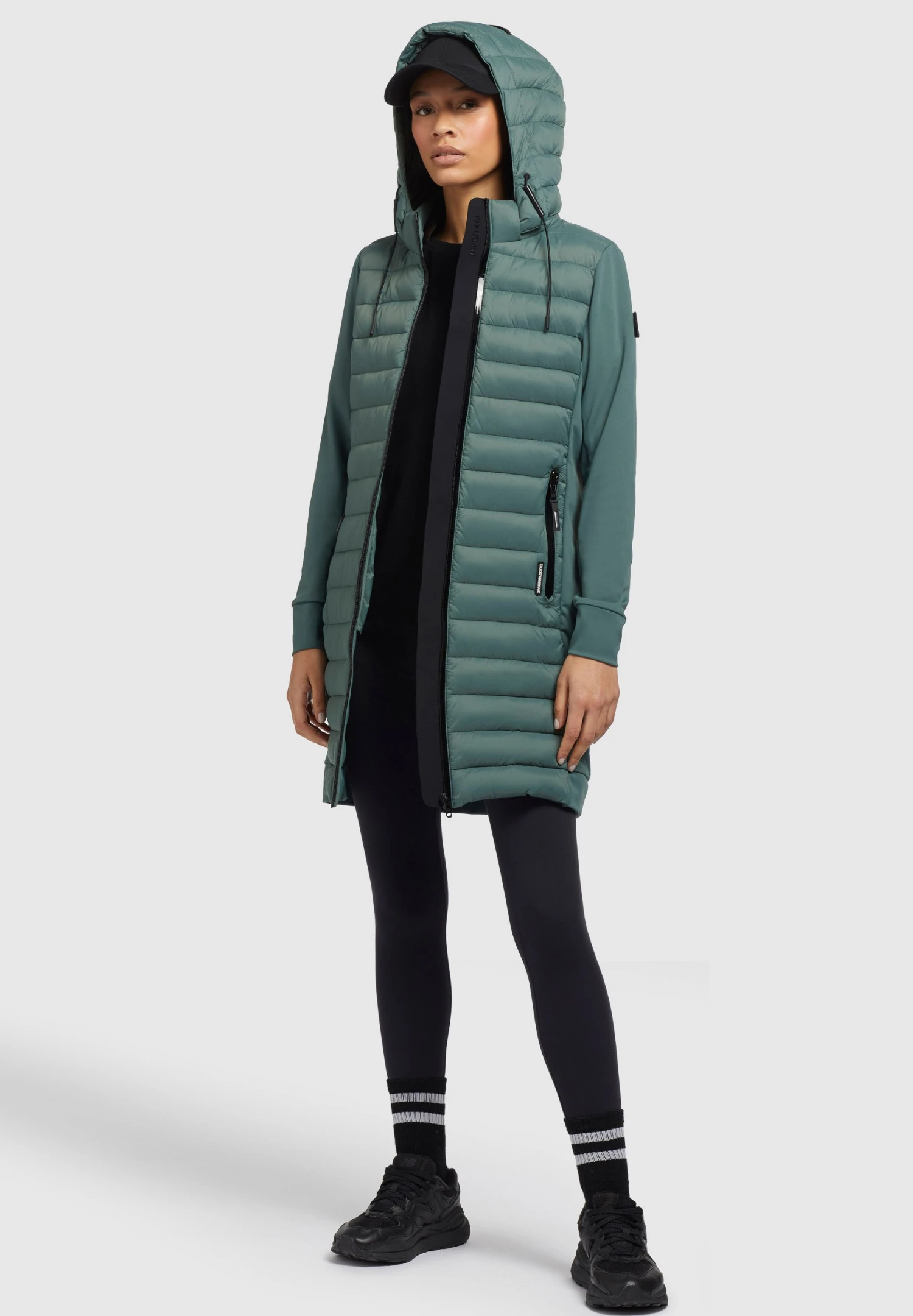 Khujo Ruth Matt - Winterjas - Kupfergrün - Afbeelding 2