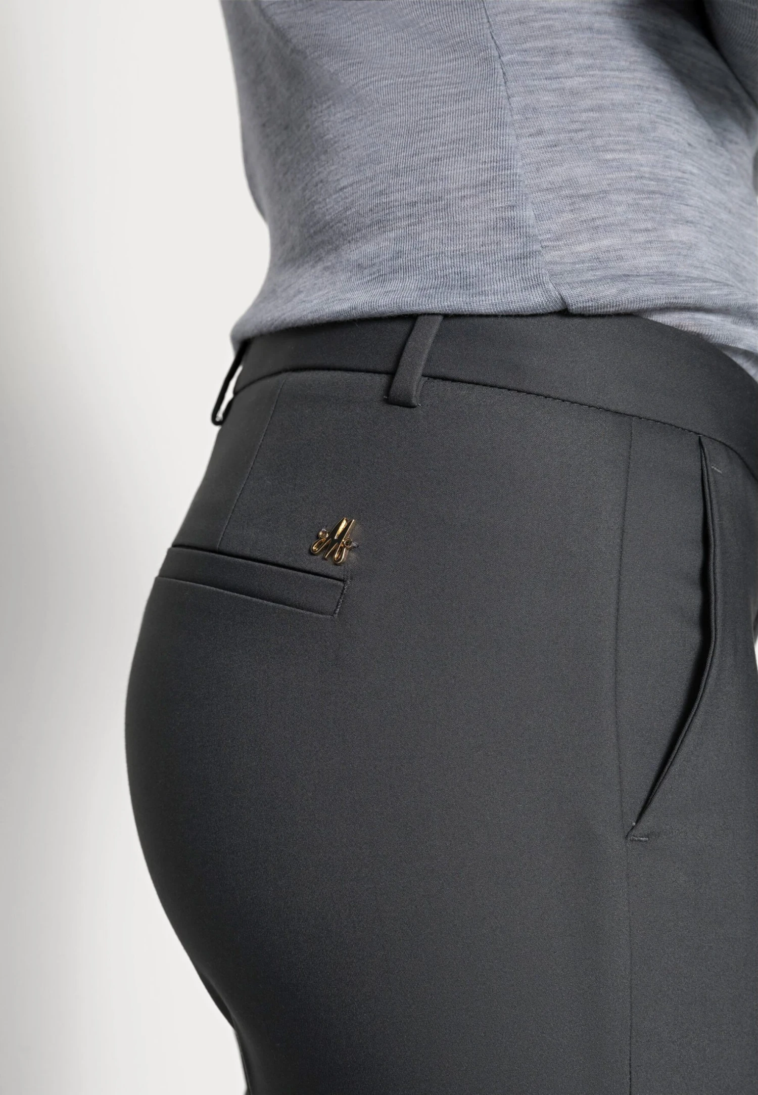 Mos Mosh Abbey Night Pant - Broek - Antracite - Afbeelding 5