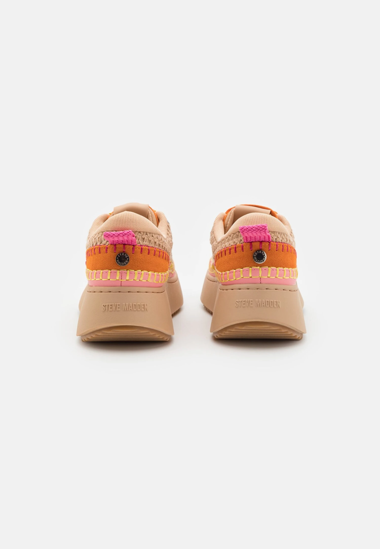 Steve Madden Doubletake - Sneakers Laag - Natural/Orange - Afbeelding 3