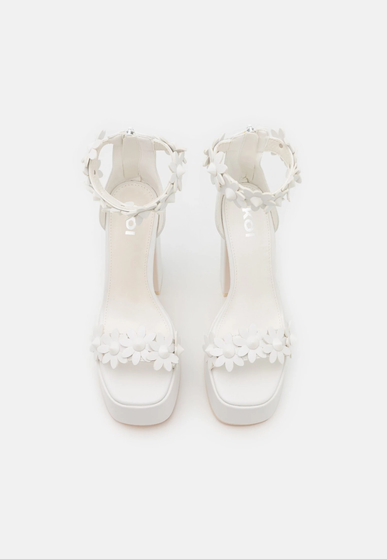 KOI FOOTWEAR A Secret Arrangement - Sandalen Met Hoge Hak - White - Afbeelding 6