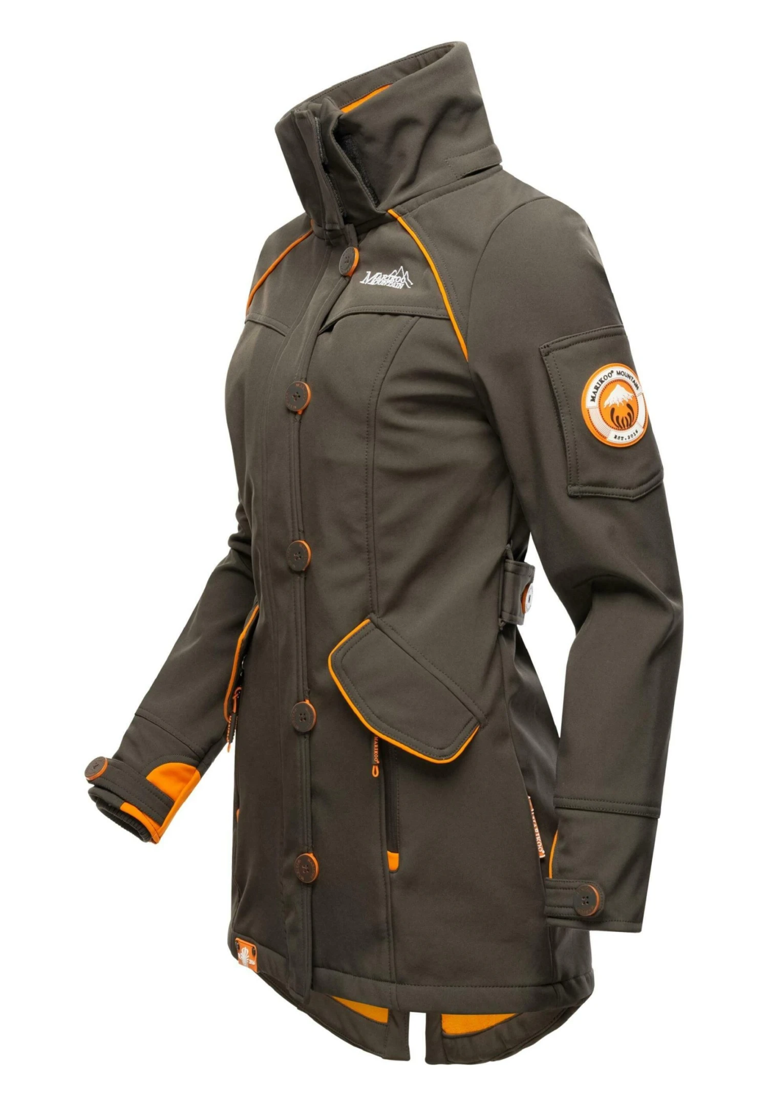 Marikoo Soulinaa - Parka - Dark Grey - Afbeelding 5