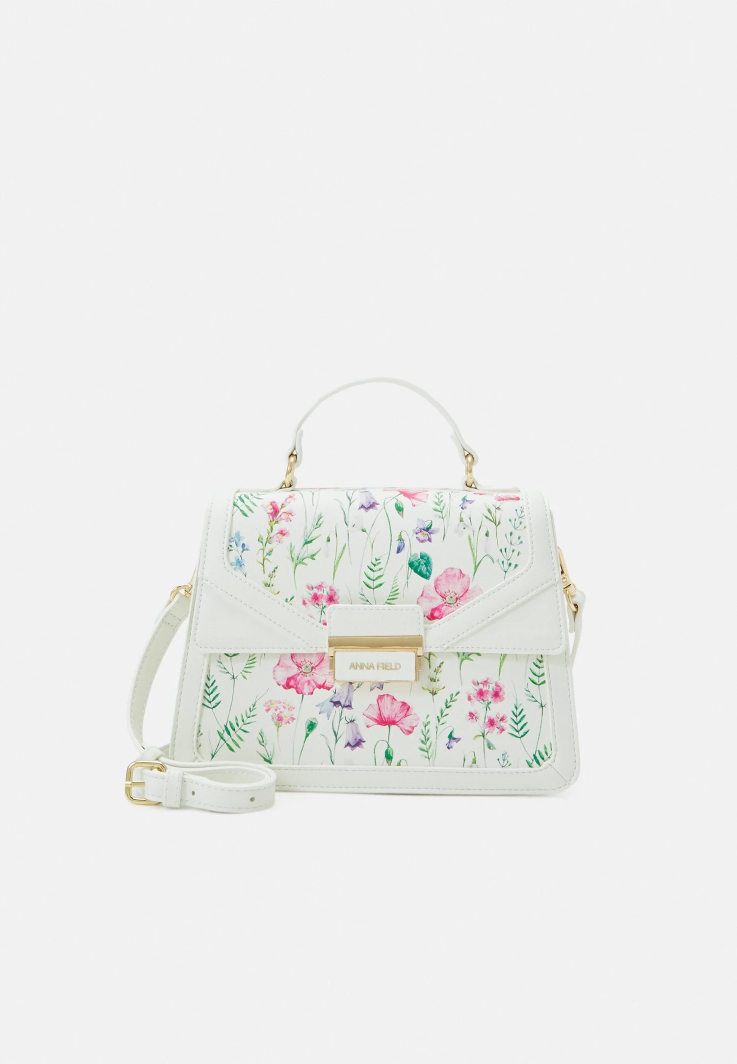 Anna Field Handtas - White/Multi-Coloured