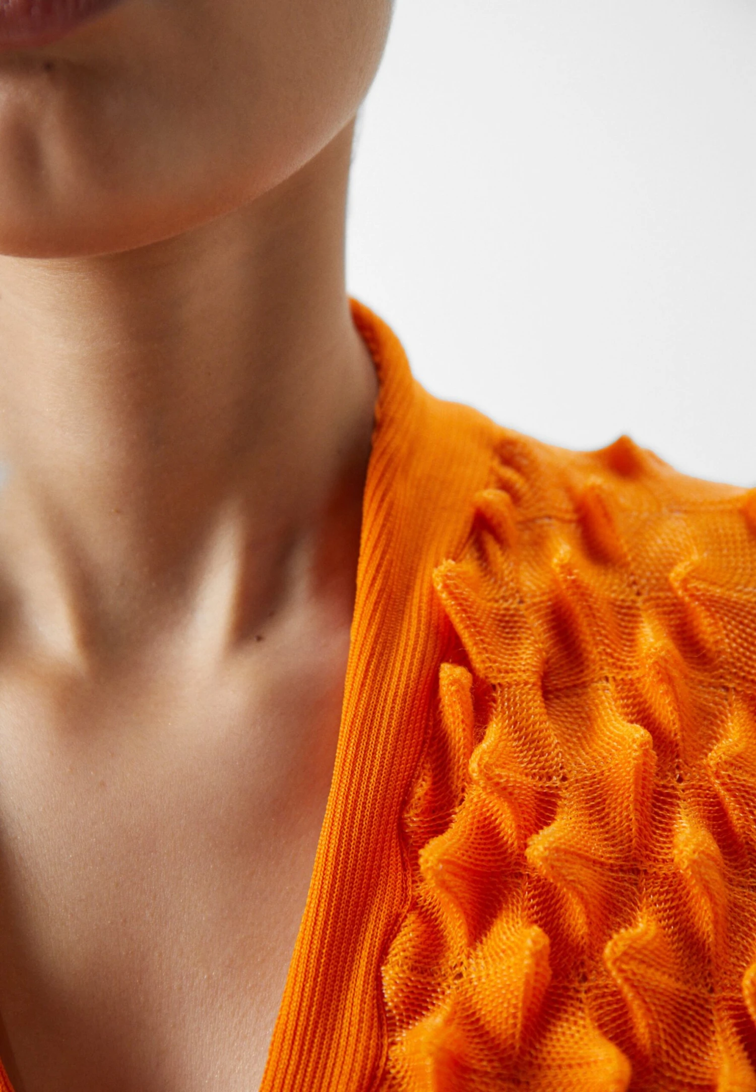 Spiky Cardigan - Vest - Orange - Afbeelding 5