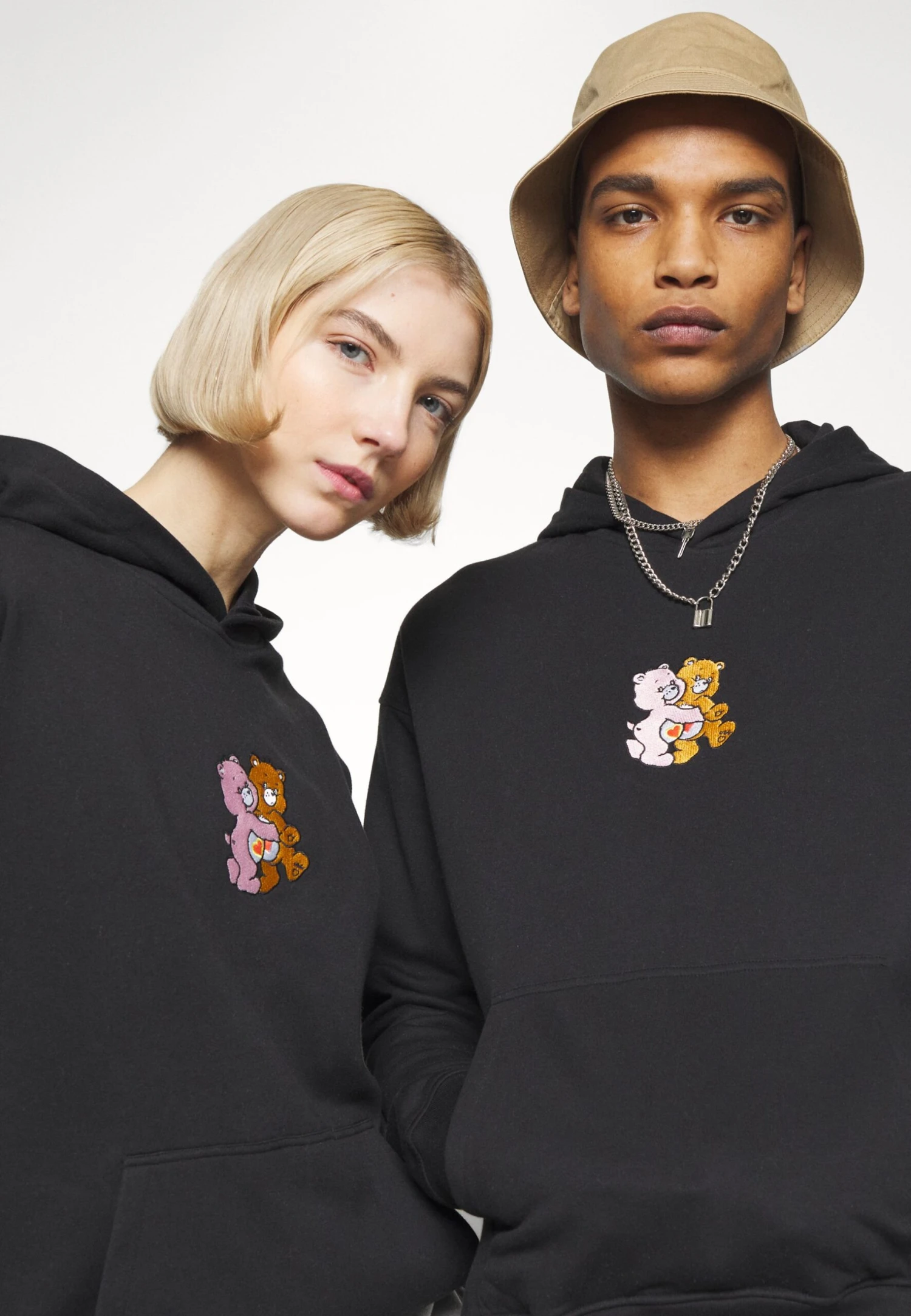 YOURTURN Care Bears Unisex - Hoodie - Black - Afbeelding 5