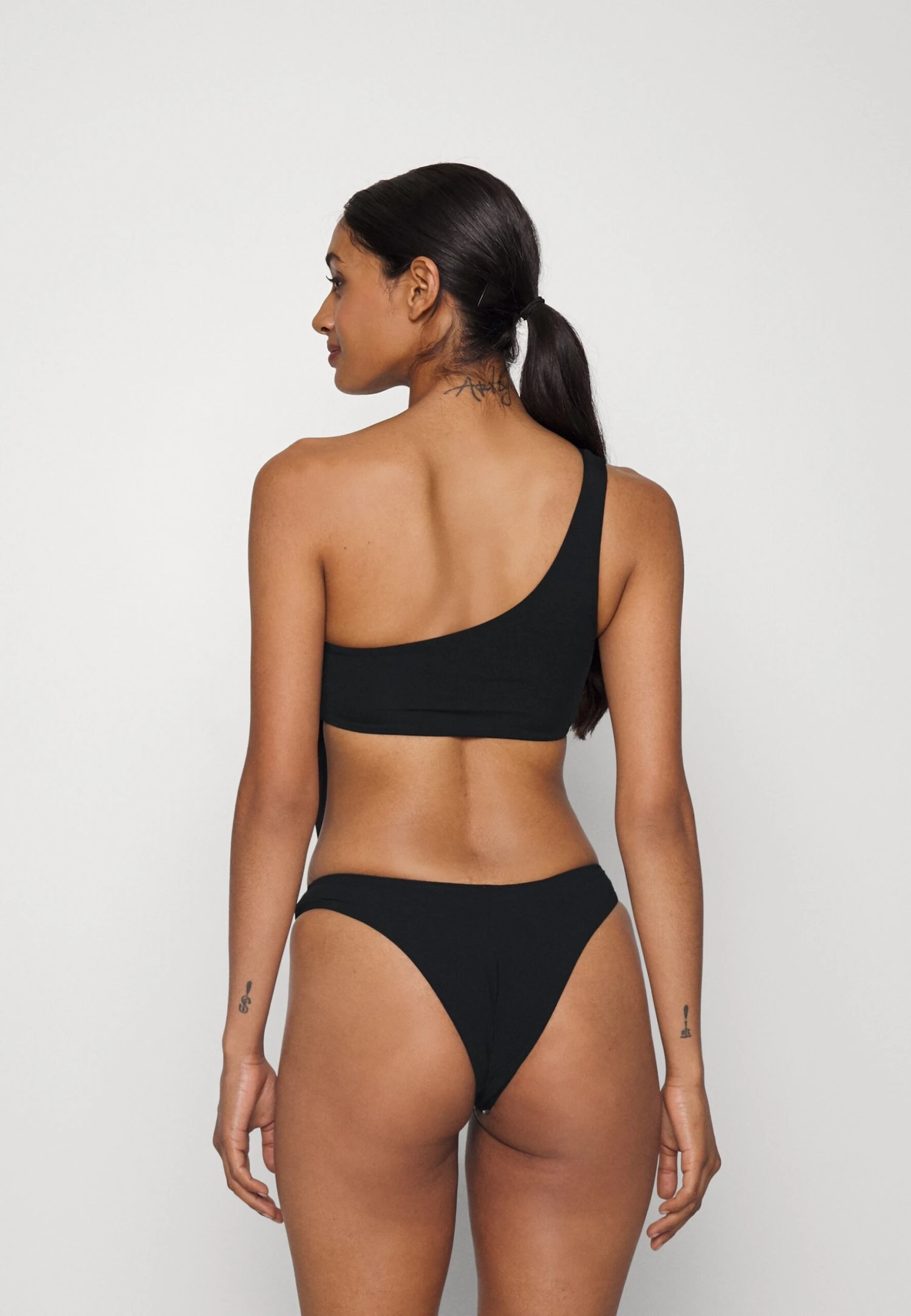 Seafolly Collective One Shoulder- Bikinitop - Black - Afbeelding 3