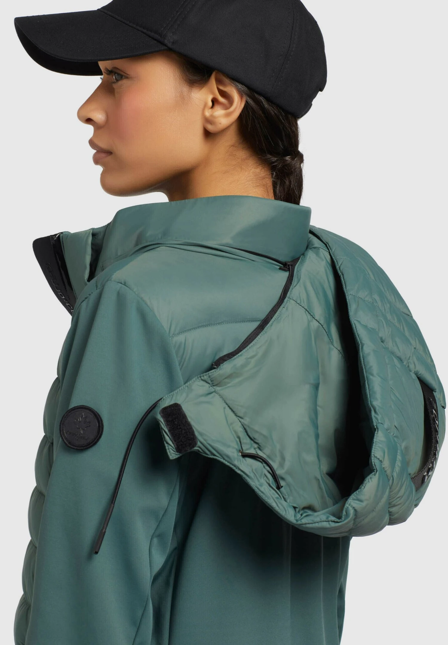 Khujo Ruth Matt - Winterjas - Kupfergrün - Afbeelding 4